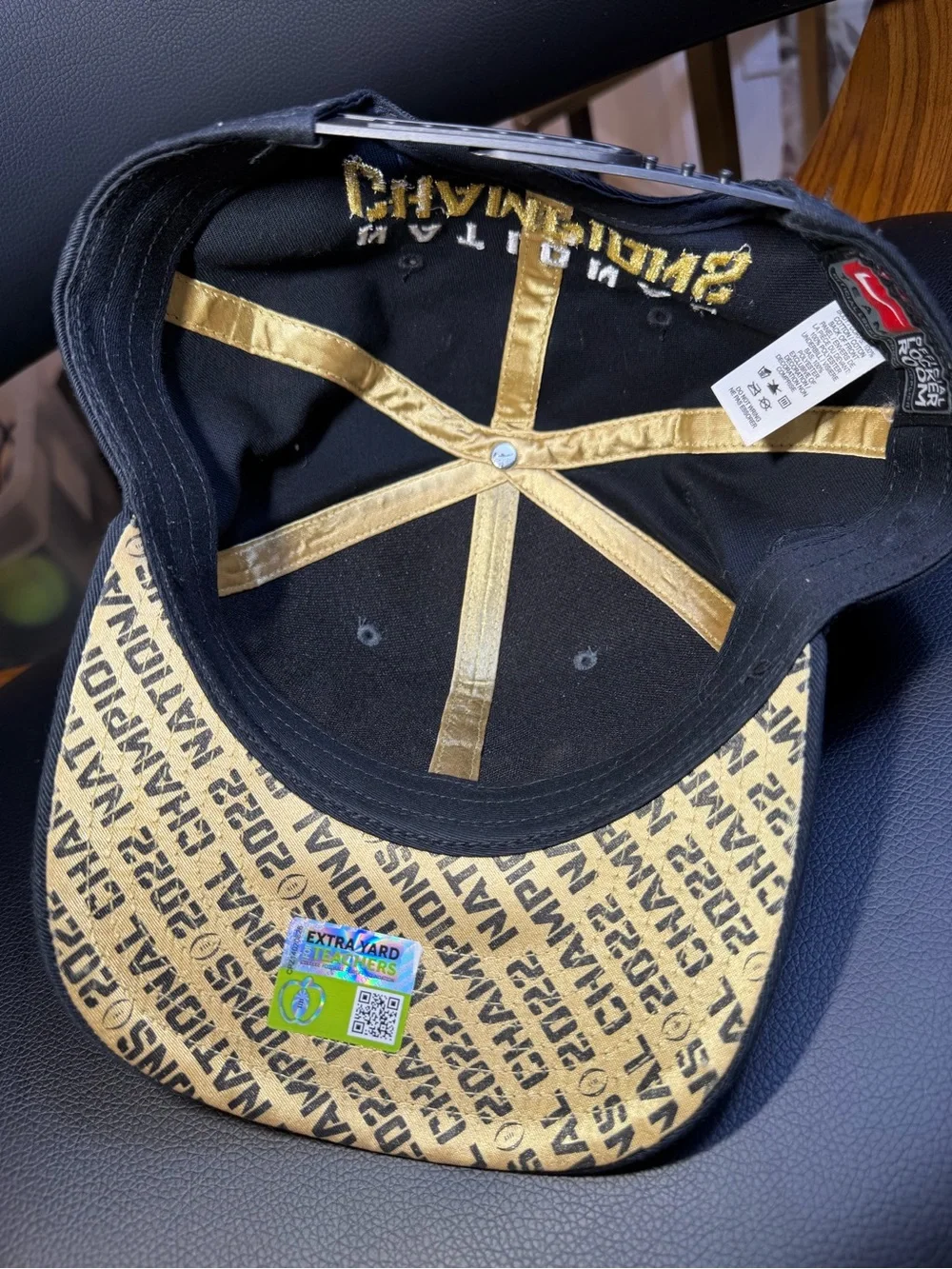 Nike Georgia 2022 National Champions Gray Embroidered Cap
